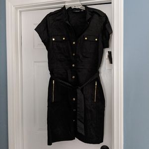 NWT Lennie for Nina Leonard Size 12 black dress